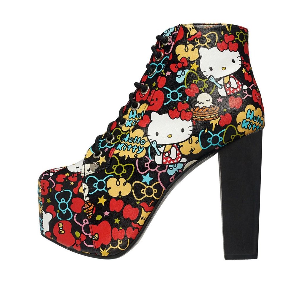 Rare Jeffrey Campbell X Hello Kitty Litas